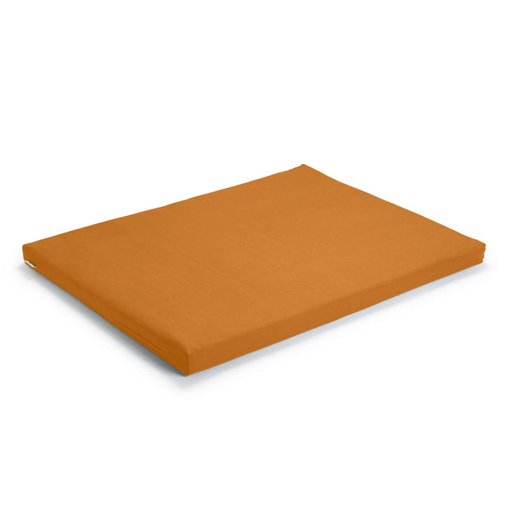 basaho Zabuton Meditationsmatte | Biobaumwolle | Füllung aus recycelter Wollfaser Mango, Mango