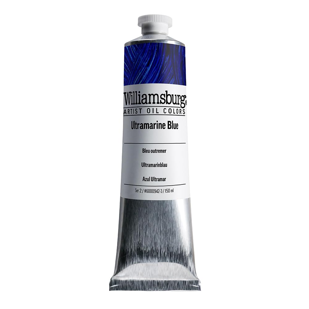 Williamsburg - Handgemachte Oelfarbe - 150 ml - Ultramarin Blau