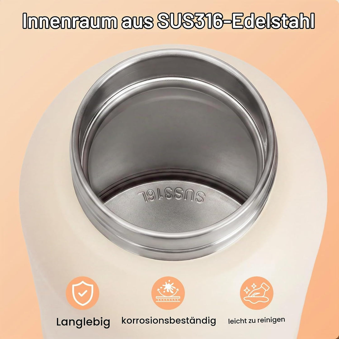 Flaschenwärmer Baby Unterwegs Schnell Erwärmen Kabellos 500 ml Kapazität