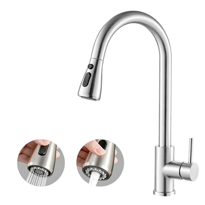 Wasserhahn Küche Ausziehbar, Küchen Wasserhahn mit Ausziehbare Düse