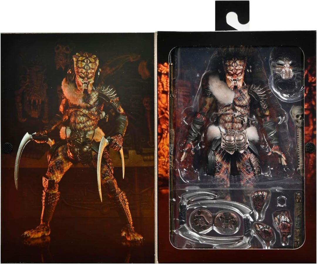 NECA Predator 2-7Ë Actionfigur Ultimate Snake Predator schwarz/blau/grün, 100% Kunststoff, in Gesche