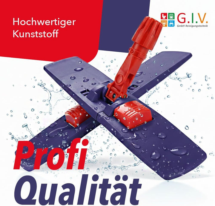 G.I.V. 3X Profi Magnet Klapphalter 50cm, dunkelblau mit Trittmechanik &amp; Magnetverschluss - für Tasch