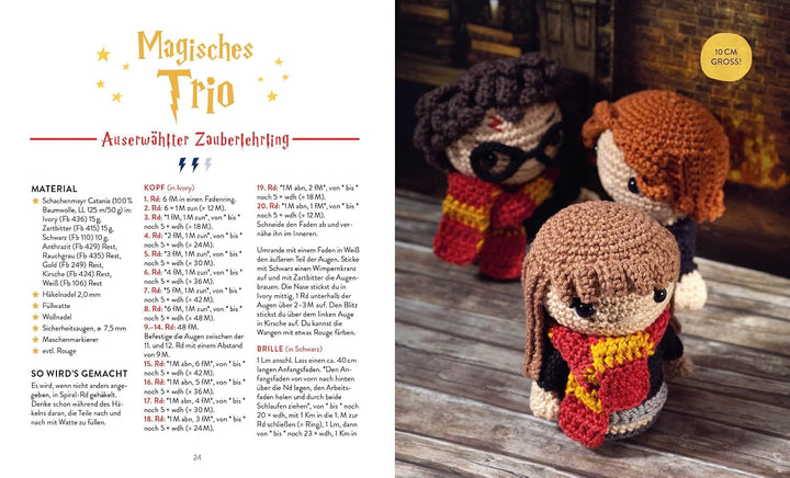 Die Häkelschule für Harry Potter-Fans – Minis: Magische Charaktere und phantastische Wesen im Kleinf