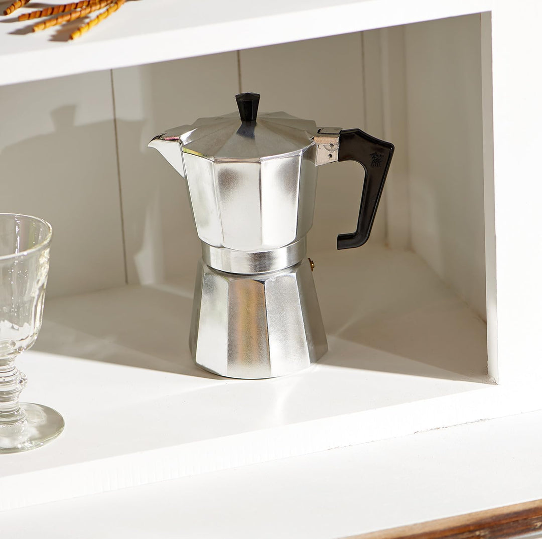 BUTLERS Espressokocher Aluminium - ESPERTO - 0.13 liters, 0.13 liters