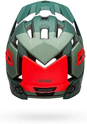 BELL Super Air S | 52-56cm matte/gloss green/infrared, S | 52-56cm matte/gloss green/infrared