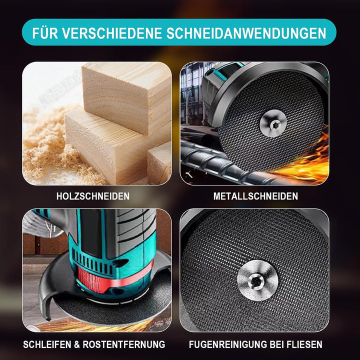 Mini Akku Winkelschleifer, 3 Zoll Professional Akku Winkelschleifer Set 12V