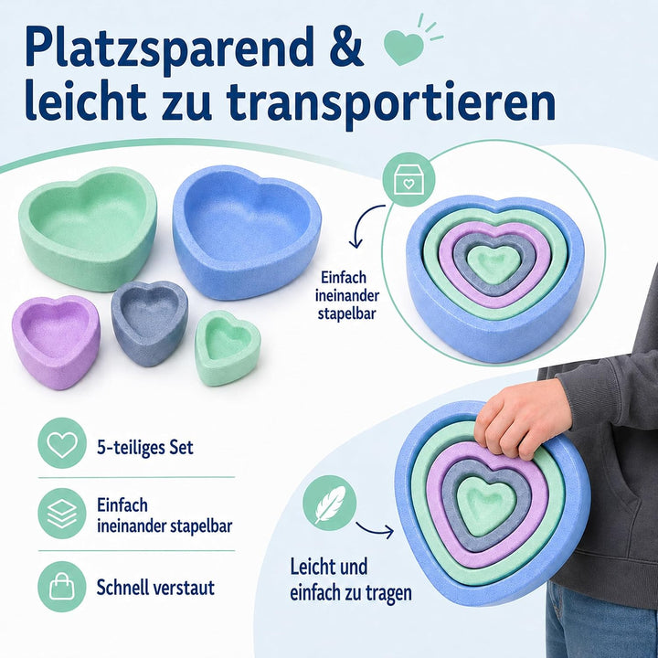 Sensorische Balanciersteine 5er Set