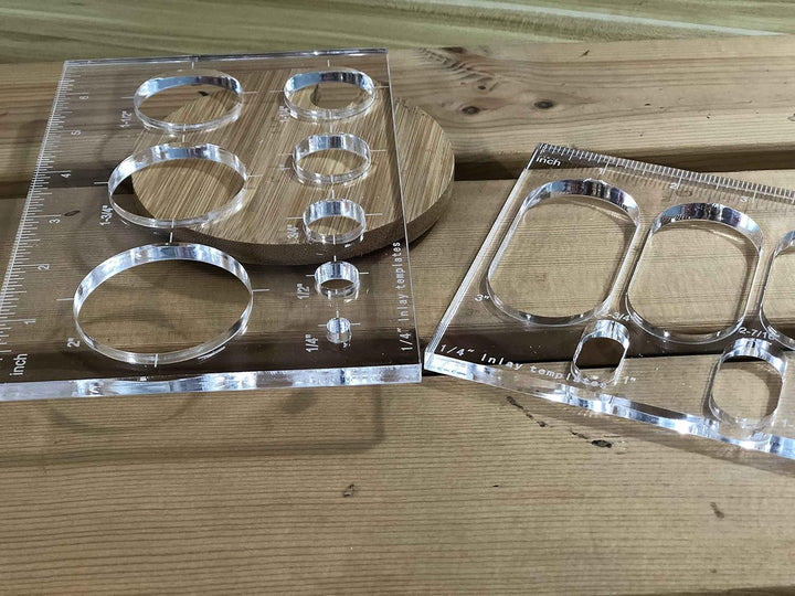 Router Jig Butterfly Star Inlay Templates, Dekorative und Router Templates für die Holzbearbeitung (
