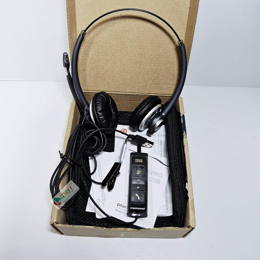 Plantronics 203478-01, 1 schwarz HW525 Stereo-USB-Headset, HW525 Stereo-USB-Headset