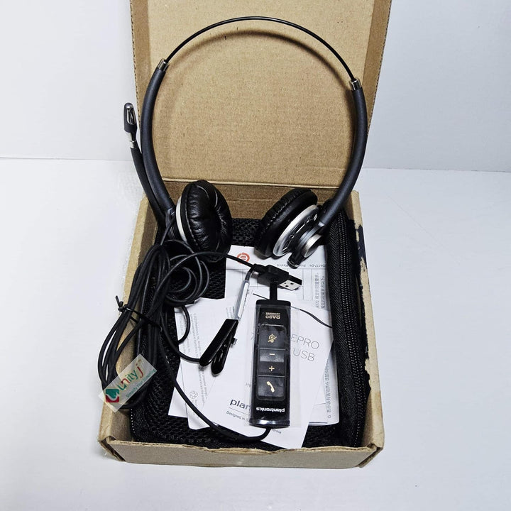 Plantronics 203478-01, 1 schwarz HW525 Stereo-USB-Headset, HW525 Stereo-USB-Headset