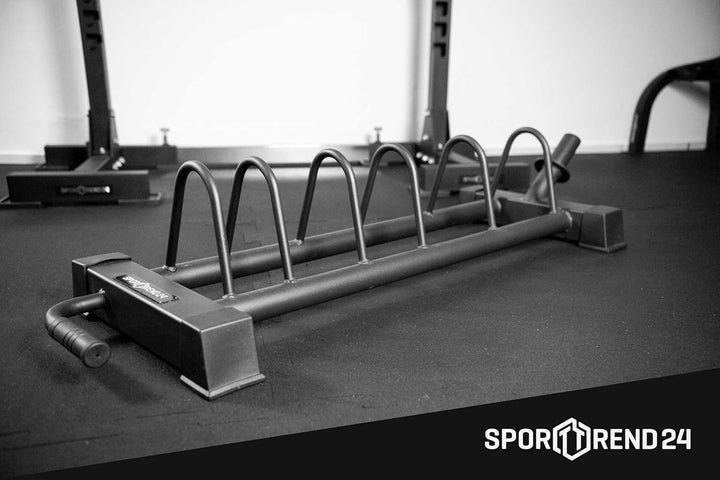 Sporttrend 24® Bumper Plate Rack bis 400 kg | Hantelscheibenständer Scheibenständer Hantelständer Ge