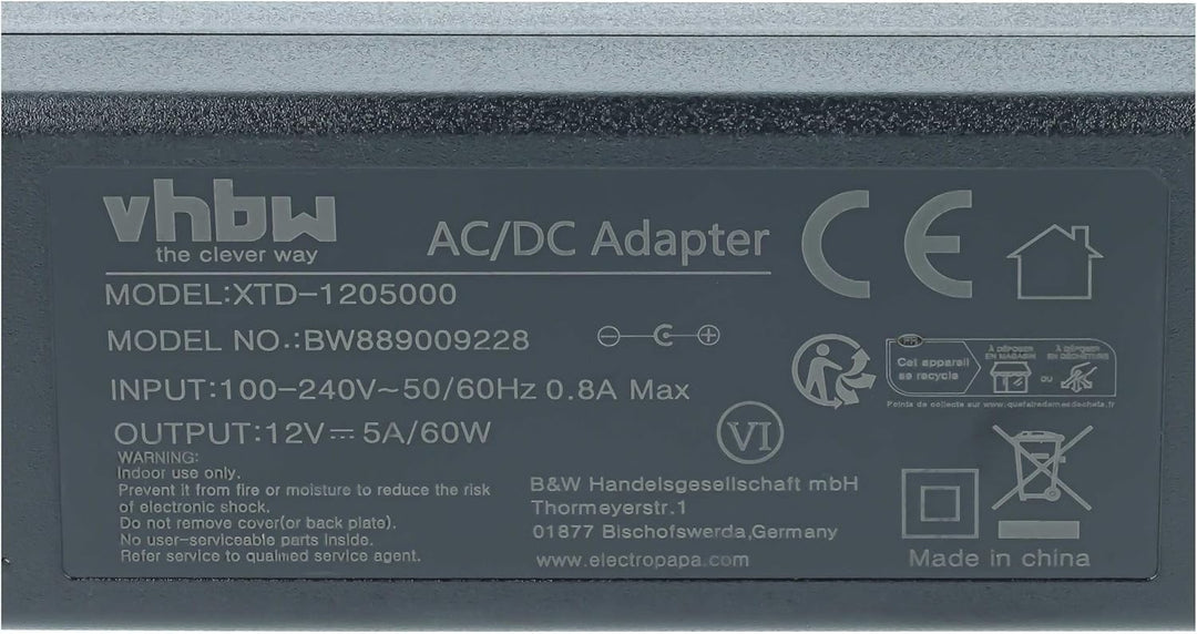 vhbw Netzteil Ersatz für Datalogic 94ACC1385
