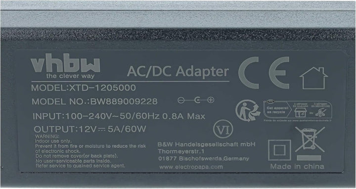 vhbw Netzteil Ersatz für Datalogic 94ACC1385