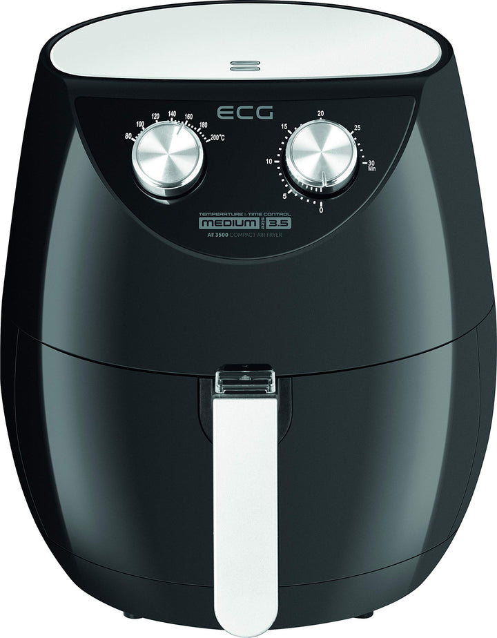 ECG AF 3500 Heissluftfritteuse, Schwarz