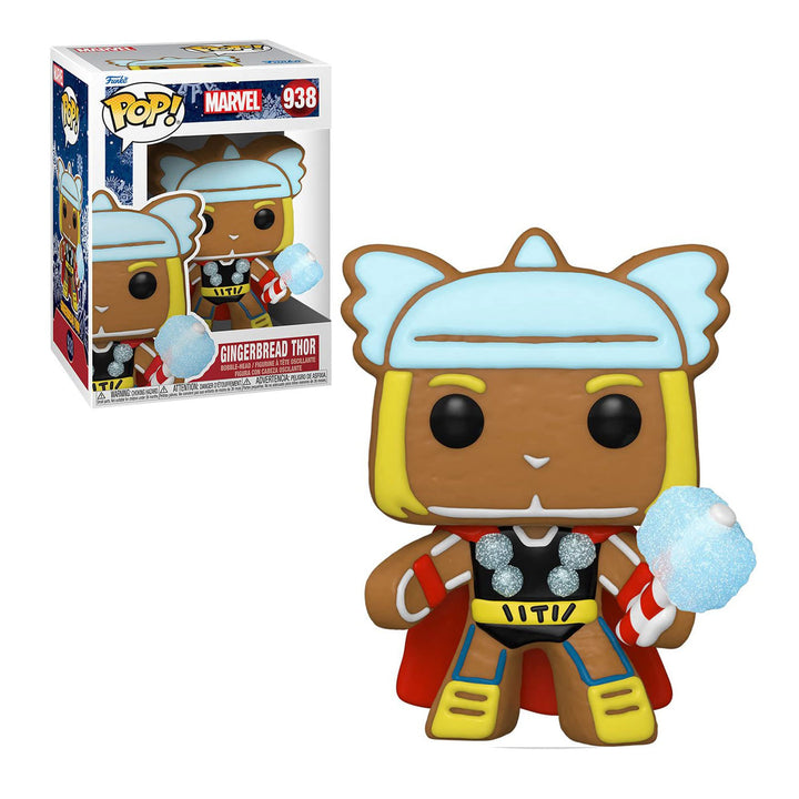 Funko Pop! Marvel: Holiday - Thor - Marvel Comics - Vinyl-Sammelfigur - Geschenkidee - Offizielle Ha