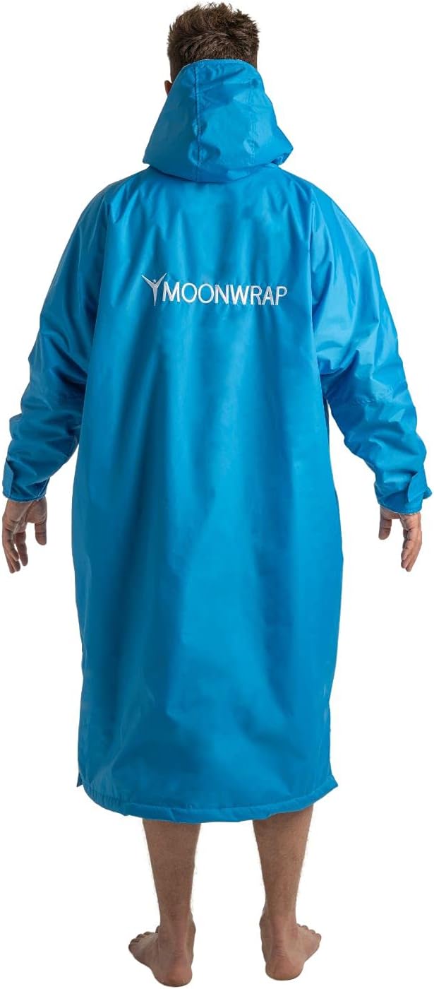 Frostfire Moonwrap Bademantel für Erwachsene, wasserdicht, Grösse L, Blau L Blau, L Blau