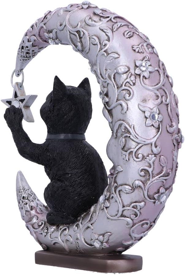 Nemesis Now Luna Companion Figur, Silber, 18,8 cm, B5978V2