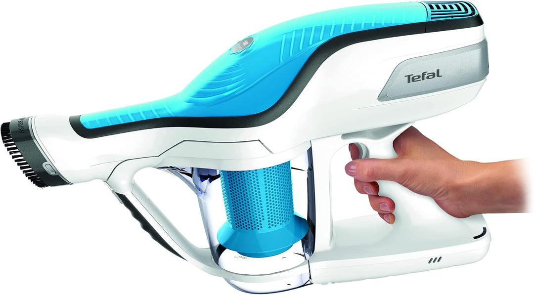 TEFAL Air Force 360 Flex Aqua Staubsauger, Blau/Weiss
