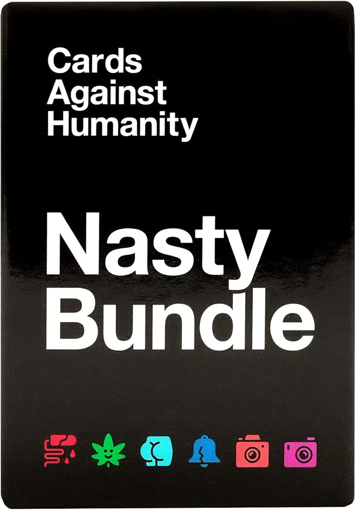 Cards Against Humanity: Nasty Bundle • 6 fiese Themenpakete + 10 brandneue Karten TABLETOP_GAME, TAB