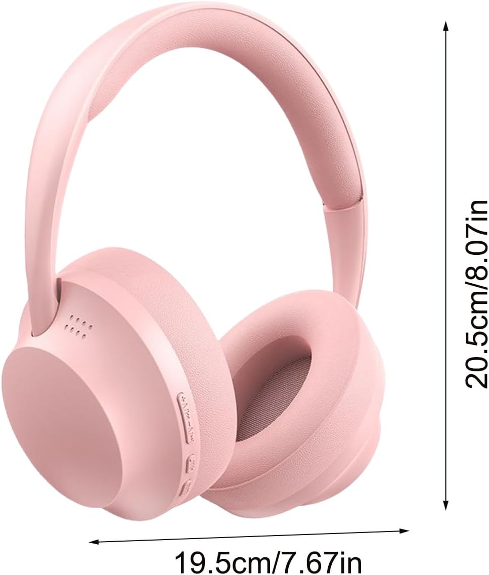 Arbeits Headset Surround Sound mit Noise-Cancelling Rosa, Rosa