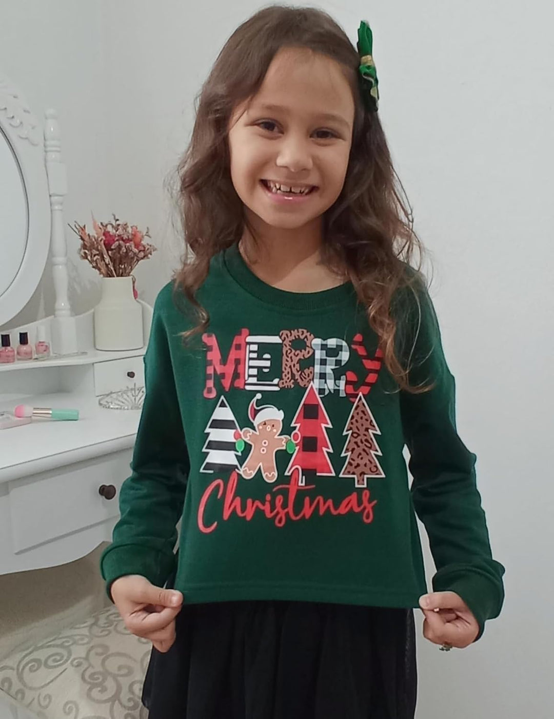 Arshiner Mädchen 5–12 Jahre Langarmshirt Crop Tops Kinder Baumwolle Pullover Sweatshirts mit Rundhal