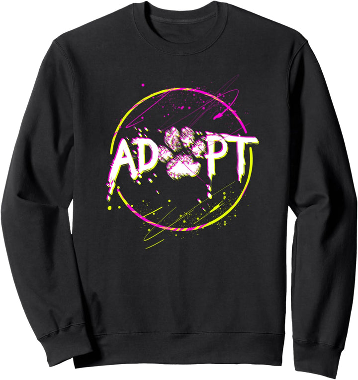 Rescue Dog Gift My Pet Adoption Sweatshirt