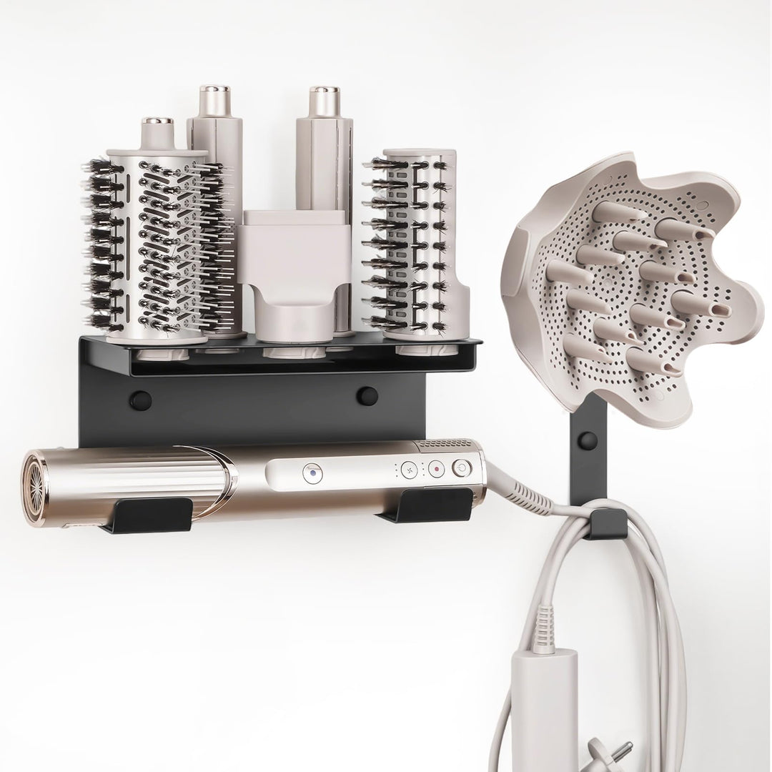 Fön Halterung Shark Hairstyler Wandhalterung Kompatibel mit Shark Flex Style Hair 6 in 1 HD430 HD435