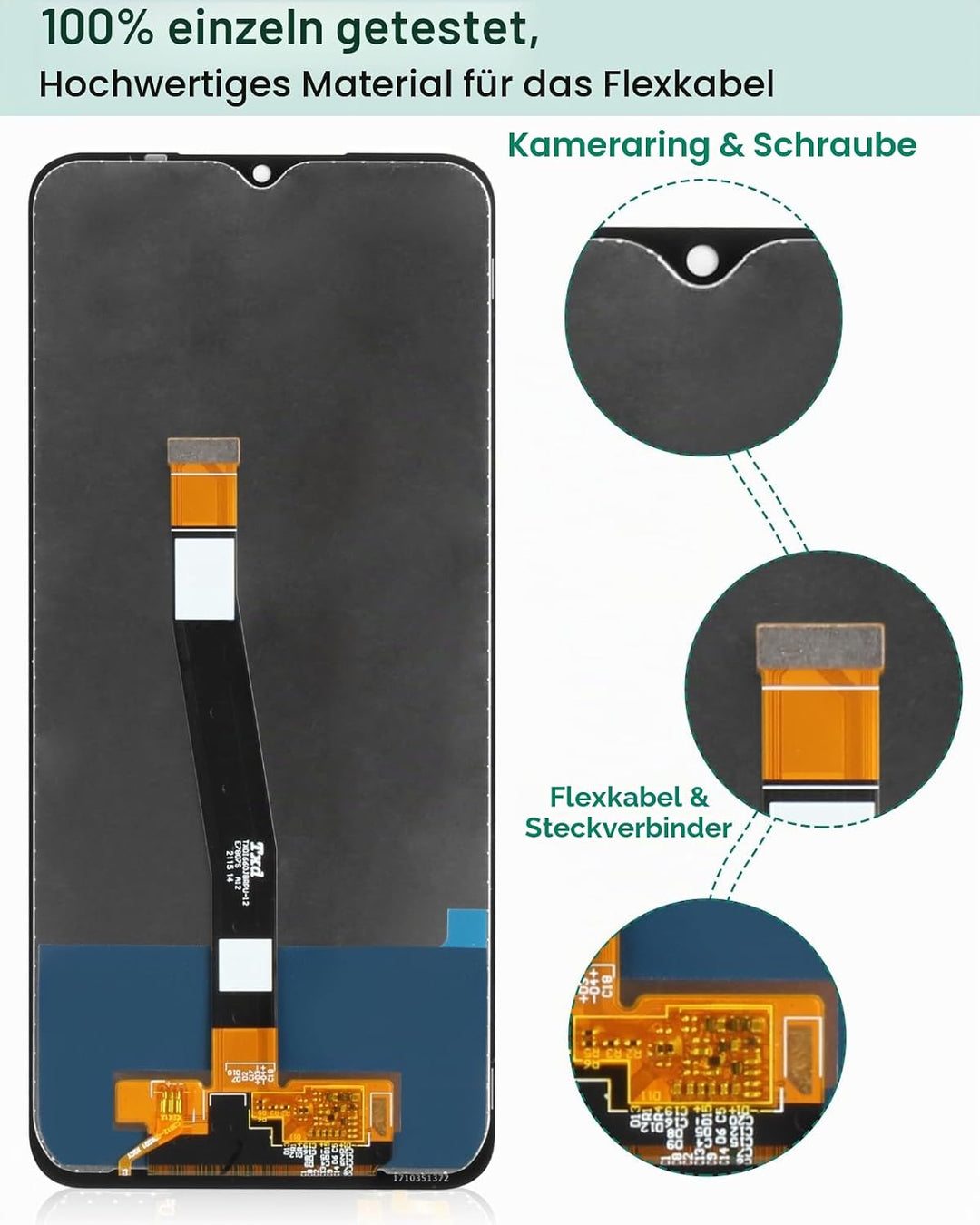 Für Samsung Galaxy A22 5G LCD-Bildschirm A226 Bildschirm Ersatz SM-A226B Display Touch Digitizer Ass