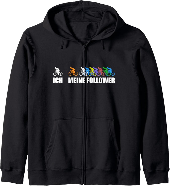 Ich Meine Follower Fahrrad Radrennen Rennrad Radsport Kapuzenjacke