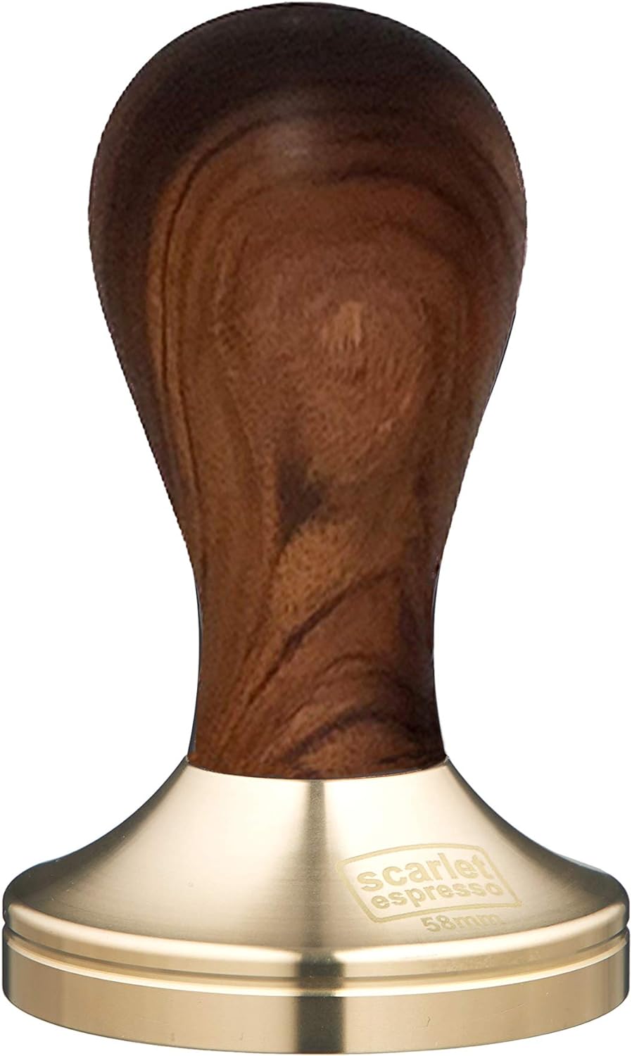 scarlet espresso | Tamper »Classic Deluxe« für Barista; mit ergonomischem Griff aus Edelholz und prä
