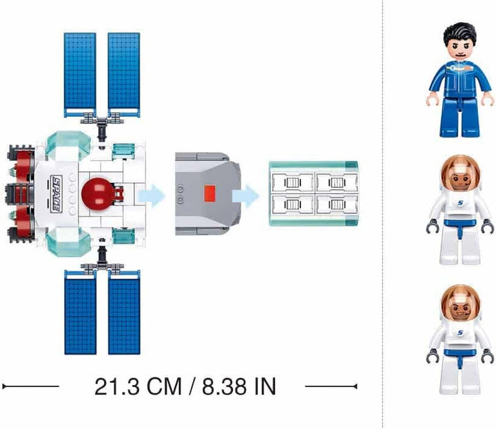 M38-B1198 Sluban Space - Dream 15, 286 Stück
