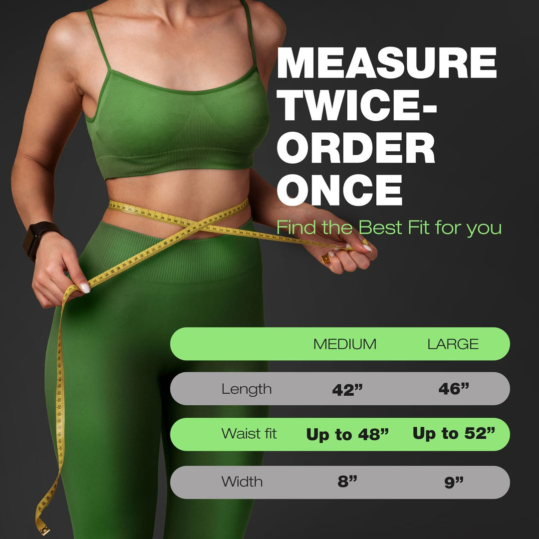 ActiveGear Waist Trimmer Fitnessgürtel Bauchgürtel zur Fettverbrennung - Taillentrimmer Bauchweggürt