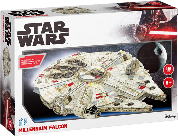 University Games Star Wars Millennium Falcon 3D Modellbausatz grau