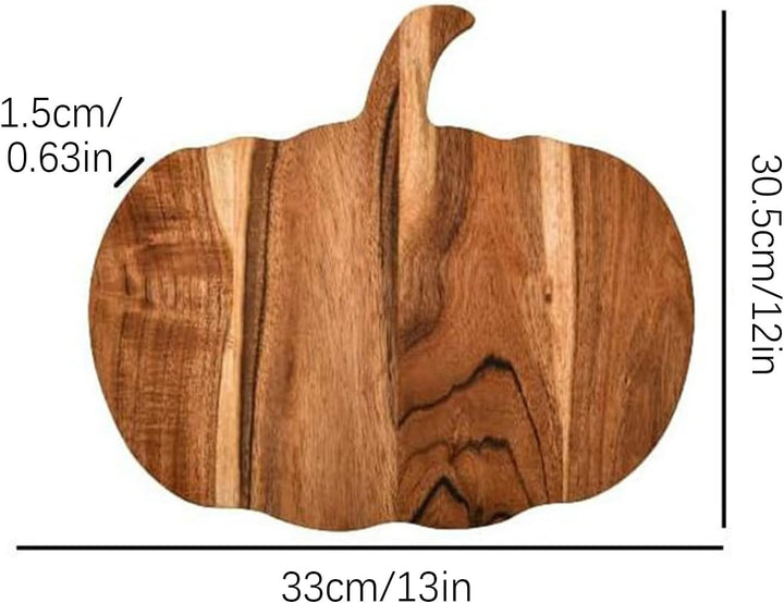 Charcuterie-Holzbretter, Küchenschneidebrett - Kürbisförmiges Serviertablett für Halloween - Küchen-