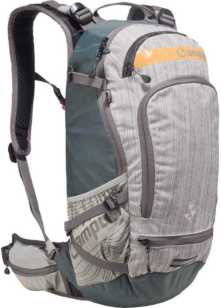 AmpliFi Track 17 Fahrrad Rucksack grau