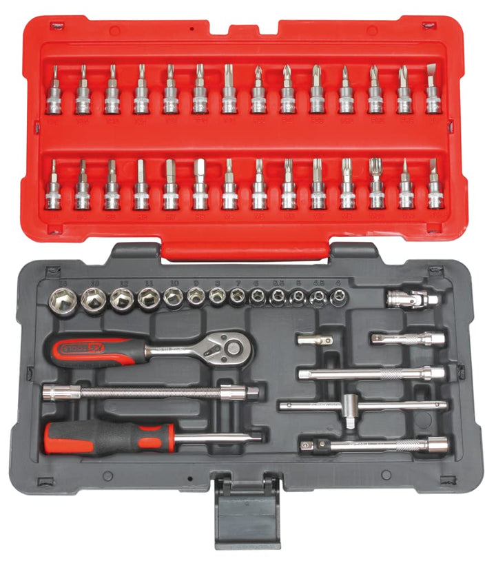 KS Tools Ultimate 922.0650 Box mit 50 Stück von Sockets/Zubehör 1/10,2 cm