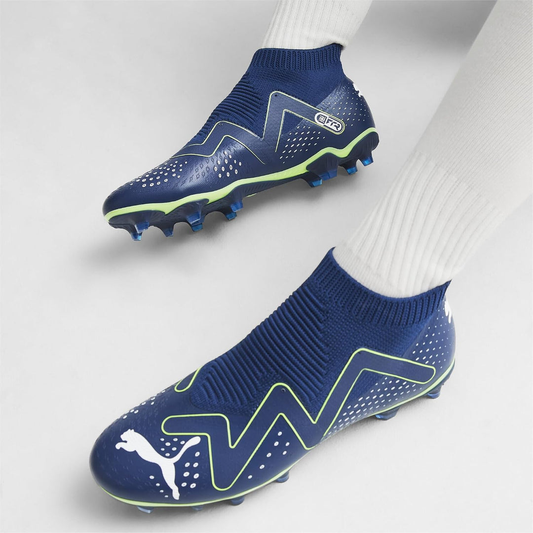 PUMA Herren Future Match+ Ll Fg/Ag Fussballschuh 46 EU Persian Blue Puma White Pro Green, 46 EU Pers