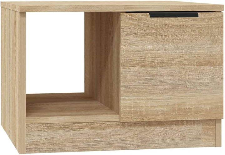 FIRBNUS Blumentisch Braun 50x50x36 cm Bürotisch Beistelltisch Holz Wohnzimmertisch Modern Stabilität