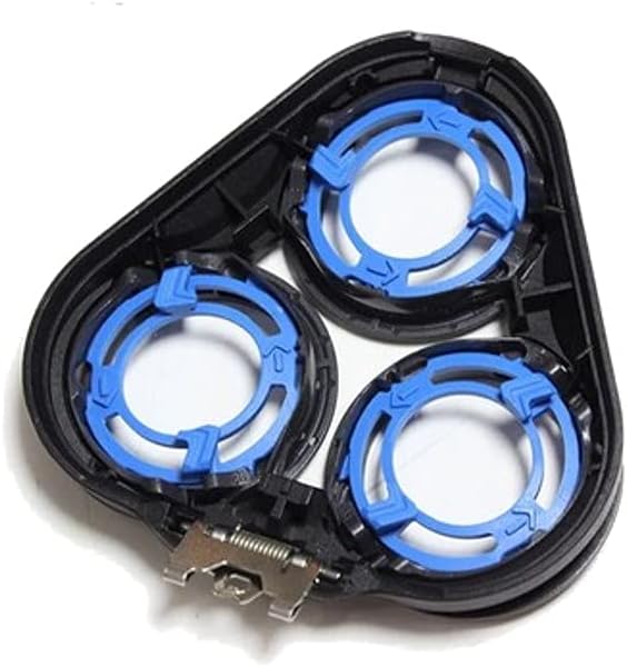 Trade-Shop Scherkopfrahmen Schwarz inkl. Halter Ersatz für Philips S5400 S5420 S5510 S5520 S5550 S55