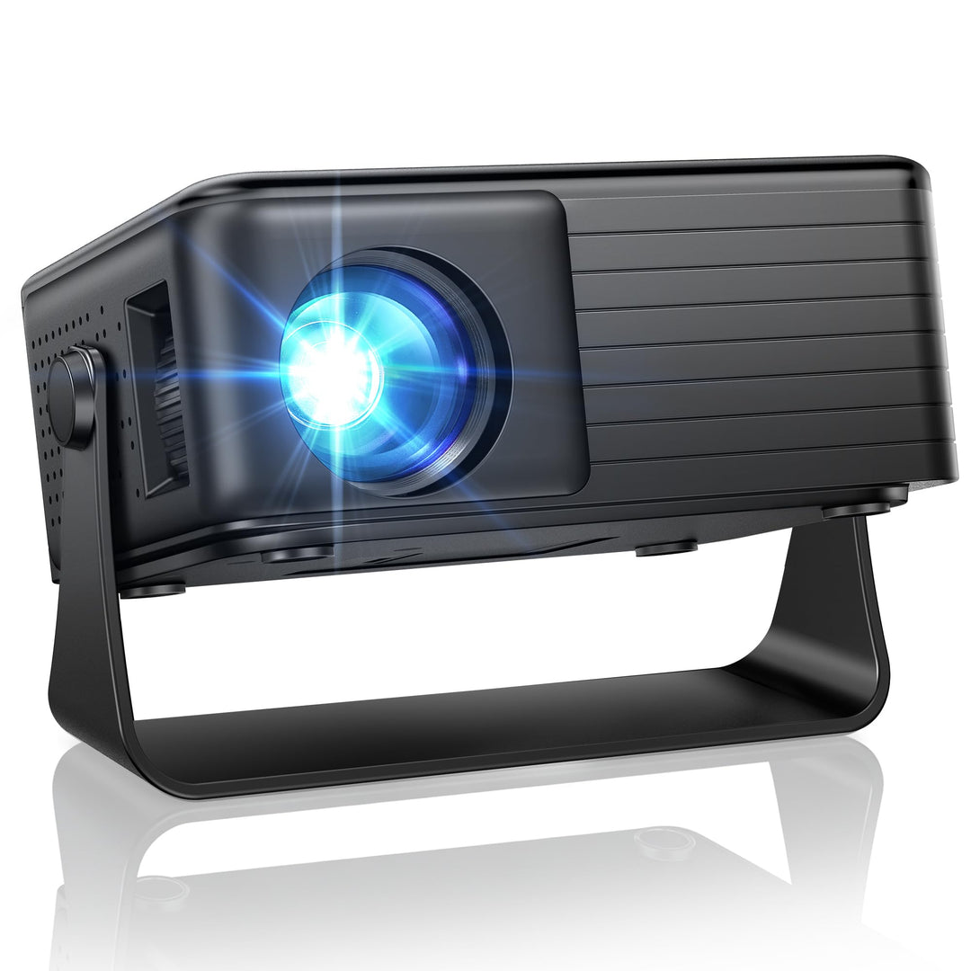 [Auto Keystone &amp; 2026 Upgraded] AKIYO O1 Beamer Klein 1080P Unterstützt 360° Drehbar, 16000L Projekt