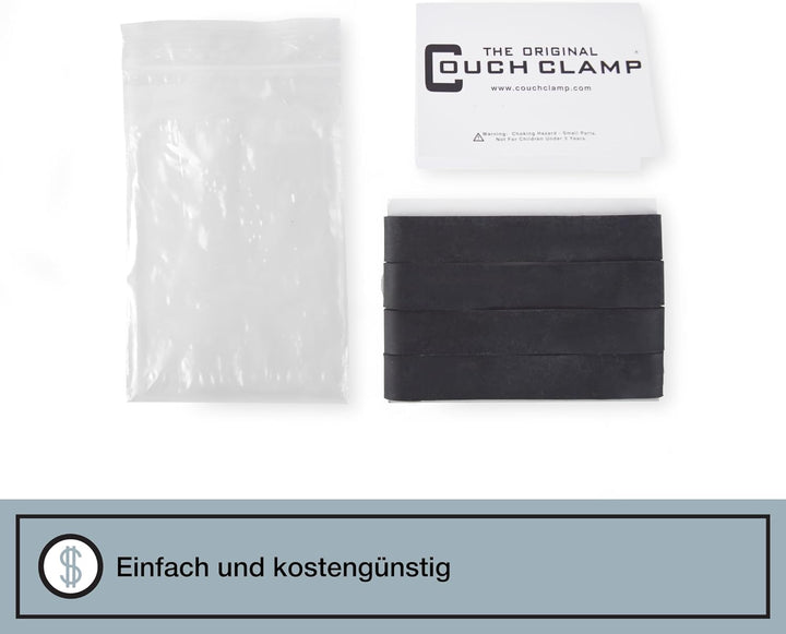 Couch Clamp - Sofagarnitur Anschluss Schwarz, Original