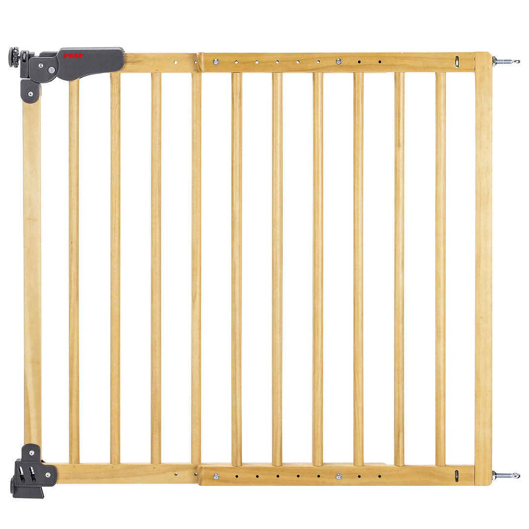Reer 46221 Klemm- und Schraubgitter Basic, Holz, holzfarben Zum Klemmen und