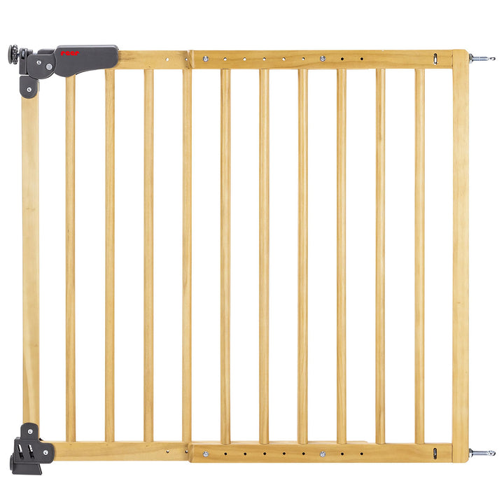 Reer 46221 Klemm- und Schraubgitter Basic, Holz, holzfarben Zum Klemmen und