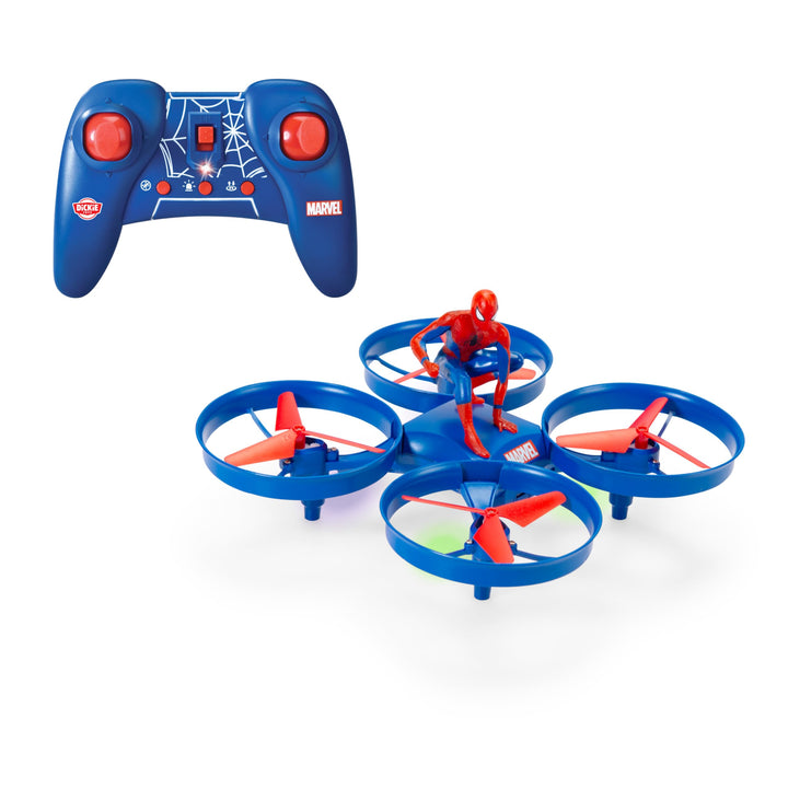 Dickie Toys RC Drone Spider-Man (17 cm) - ferngesteuerte Drohne für Kinder mit 3 Geschwindigkeiten u