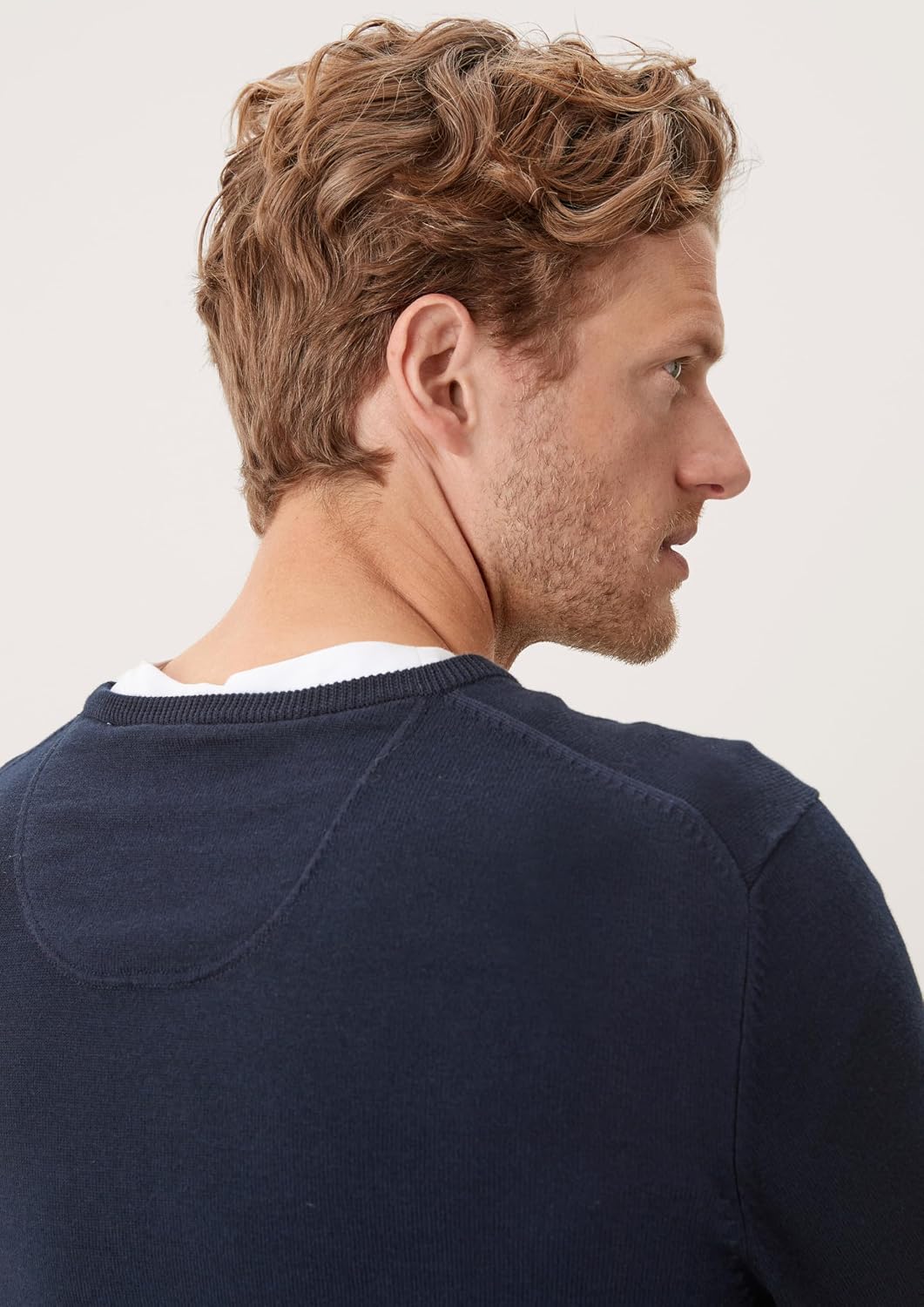 s.Oliver Herren Pullover mit Logo-Stickerei L Blau(5978), L Blau(5978)