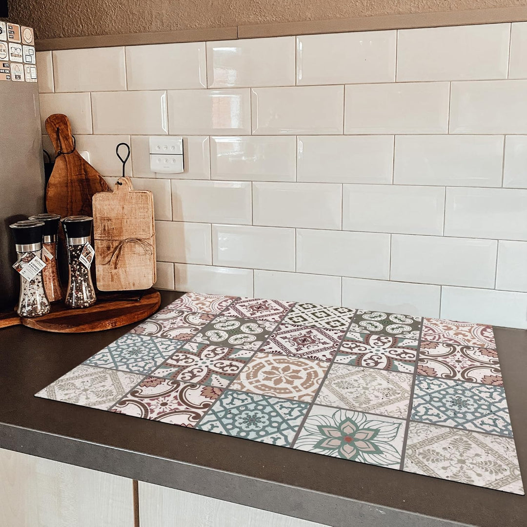 KitchenYeah© Herdabdeckplatte Einteilig Ceranfeld Abdeckplatte für Induktionsschutz Ceranfeldabdecku