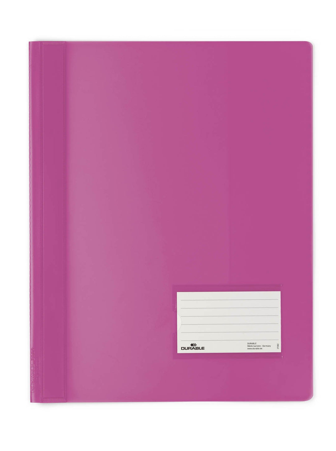 Durable Schnellhefter Trend 2013, für Din A4, Überbreite, 25-er Packung, dunkelrosa, 268034, Dunkelr