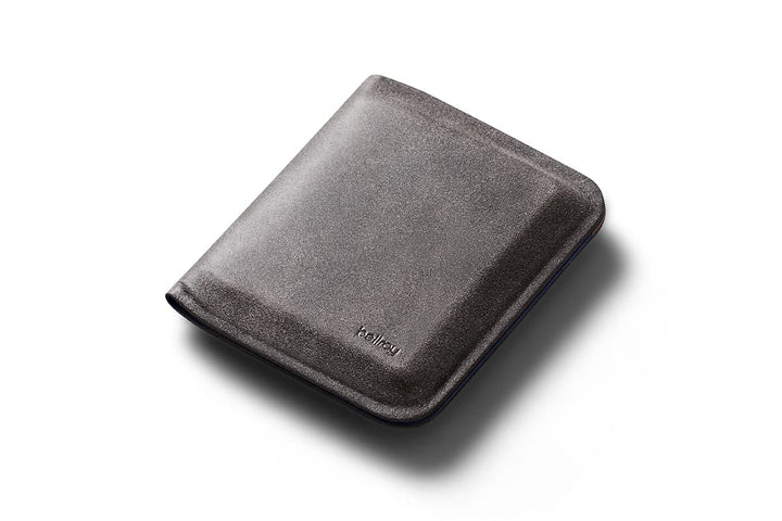 Bellroy Apex Note Sleeve – (Vorgeformte Leder-Brieftasche, RFID-Schutz) - PepperBlue, Pepperblue