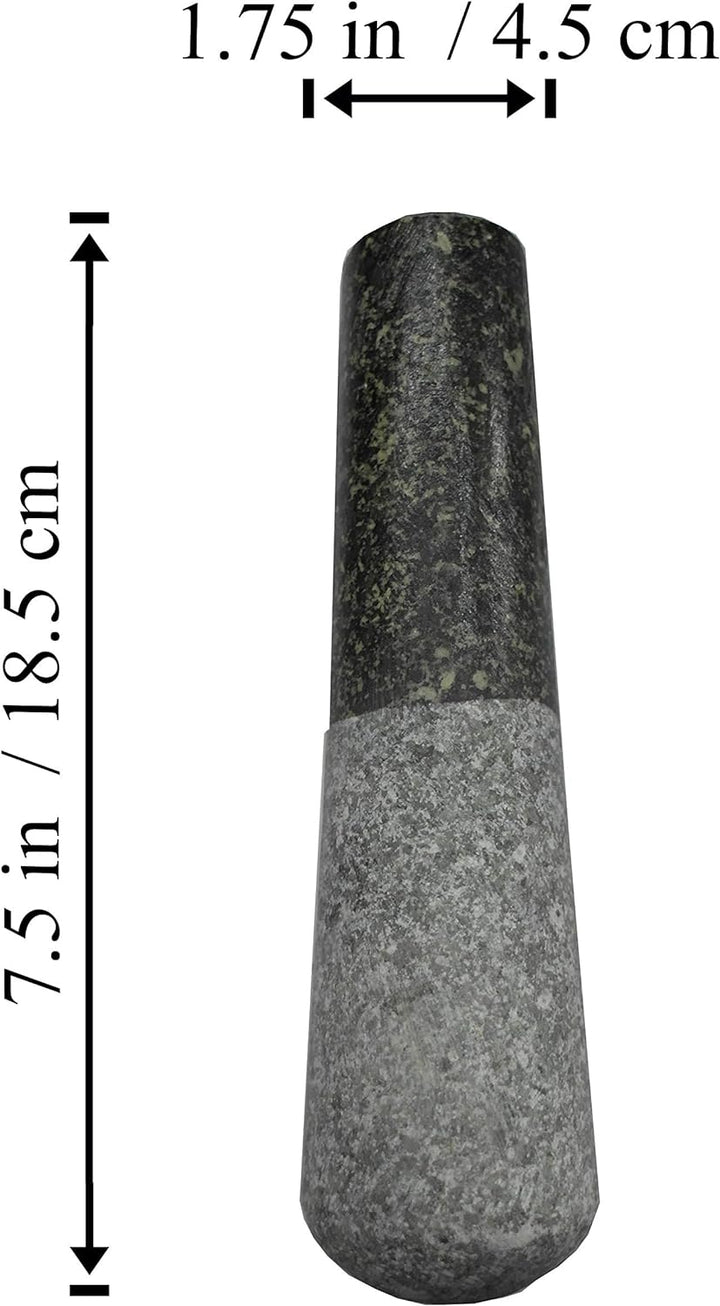 Mini-Grösse, 16,5 cm, Stössel, nur asiatische Stlye, Gewürze, Kochen, Küche, Granit, Steinmühle, kle
