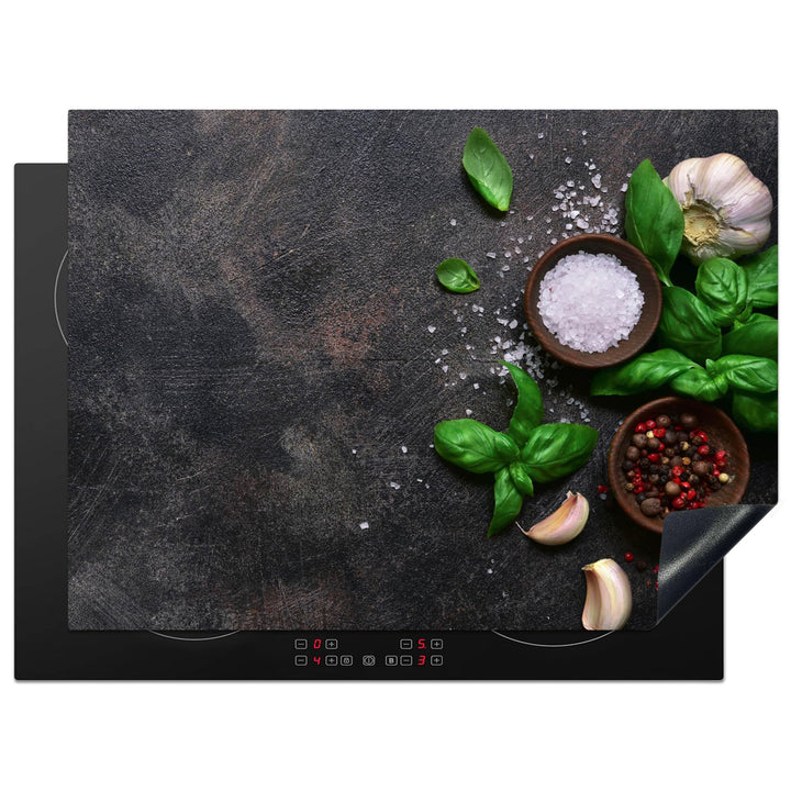 KitchenYeah© Herdabdeckplatte 70x52 cm Einteilig Küche Herdabdeckung Induktionsfeld Ceranfeld Herdab